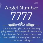 qué significa 7777