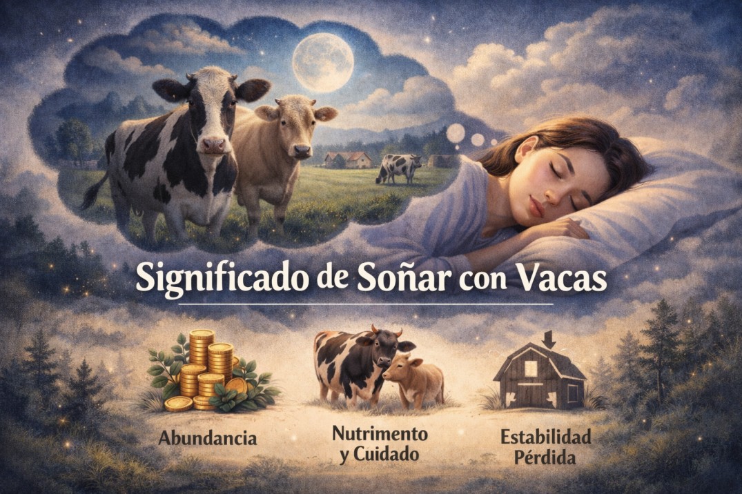 significado de soñar con vacas