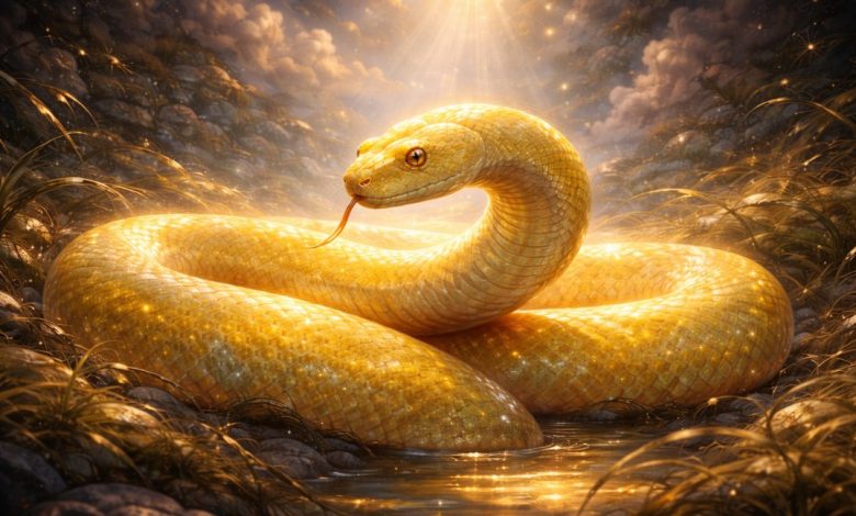 que significa soñar con una culebra amarilla