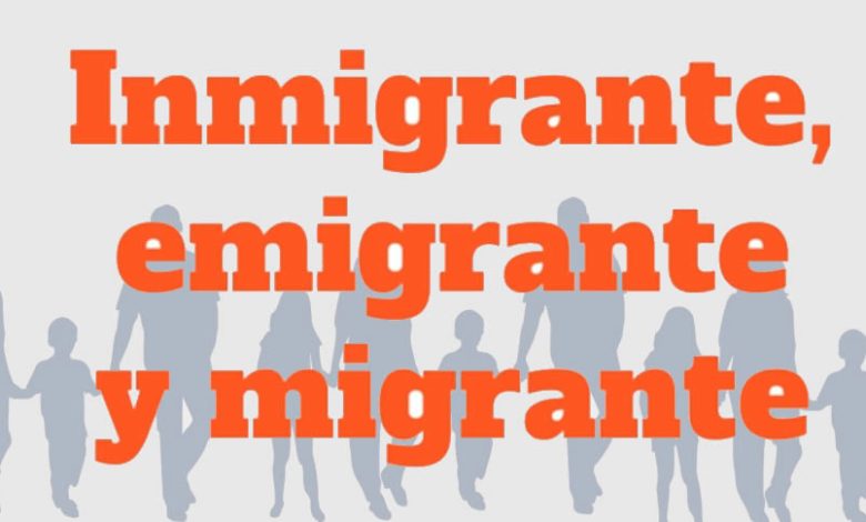 qué significa emigrante