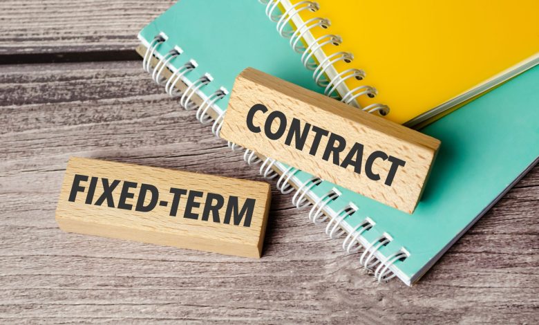 qué significa un contrato fijo