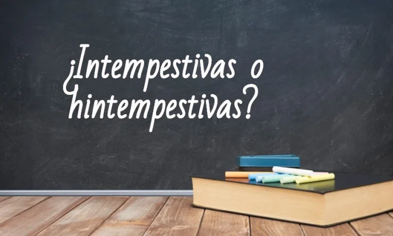 qué significa intempestivo