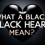 qué significa un corazón negro