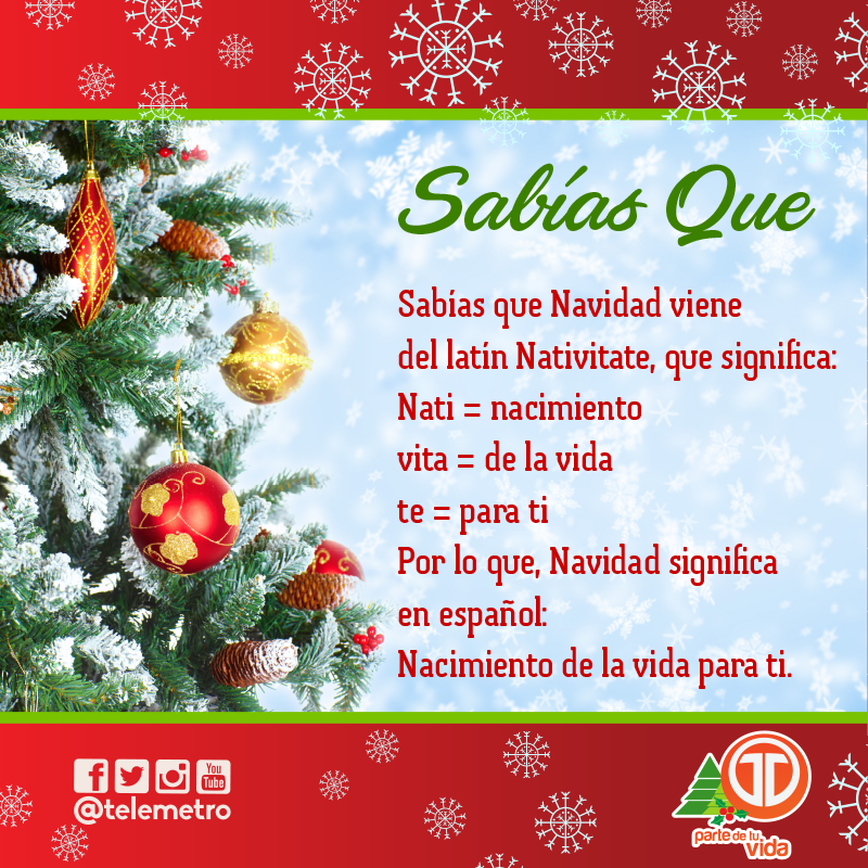 qué significa la palabra navidad