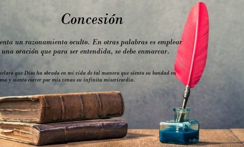 qué significa concesión