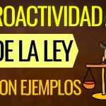 qué significa irretroactividad