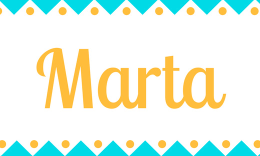 qué significa marta