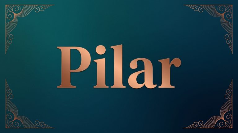 Pilar: significado, origen e historia del nombre