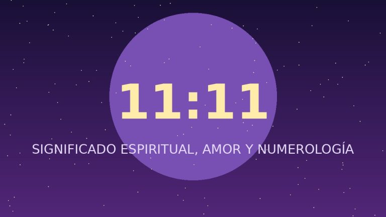 11:11 significado: hora espejo, amor, ángeles y numerología