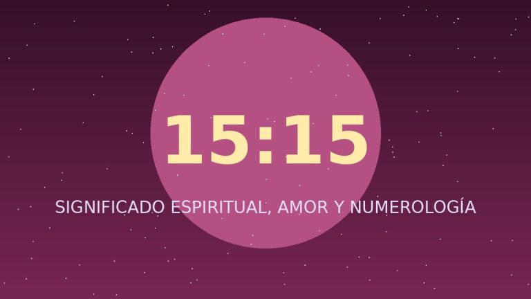 15:15 significado: hora espejo, amor, ángeles y numerología