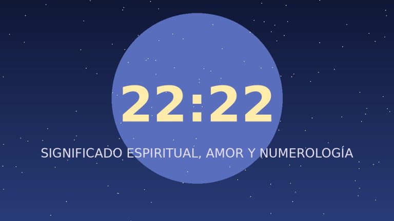 22:22 significado: hora espejo, amor, ángeles y numerología